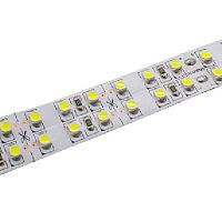 Светодиодная лента 24В Двухрядная Standart SW-Group SMD 3528 240LED 19,2Вт/м 3000К IP20 5м картинка 
